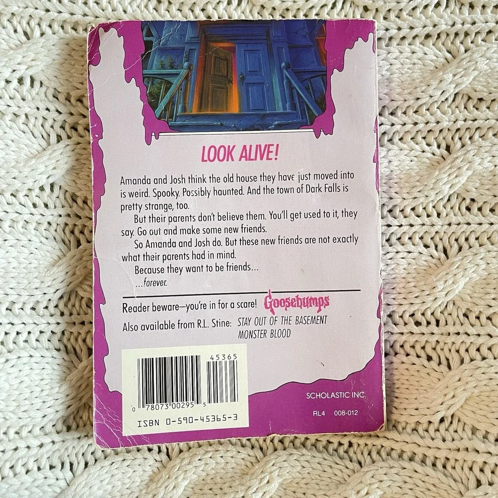 R. L. Stine Goosebumps #1 Unnumbered 1st Edition/7th Print Welcome To Dead House